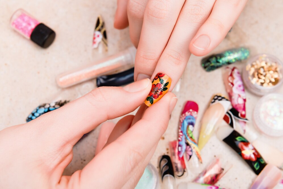 top nail art